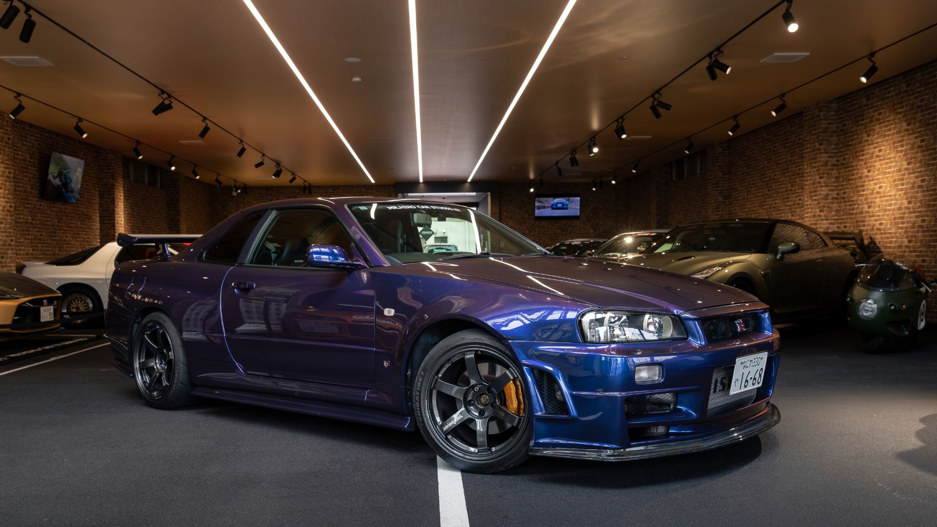 GT-R BNR34 Purple