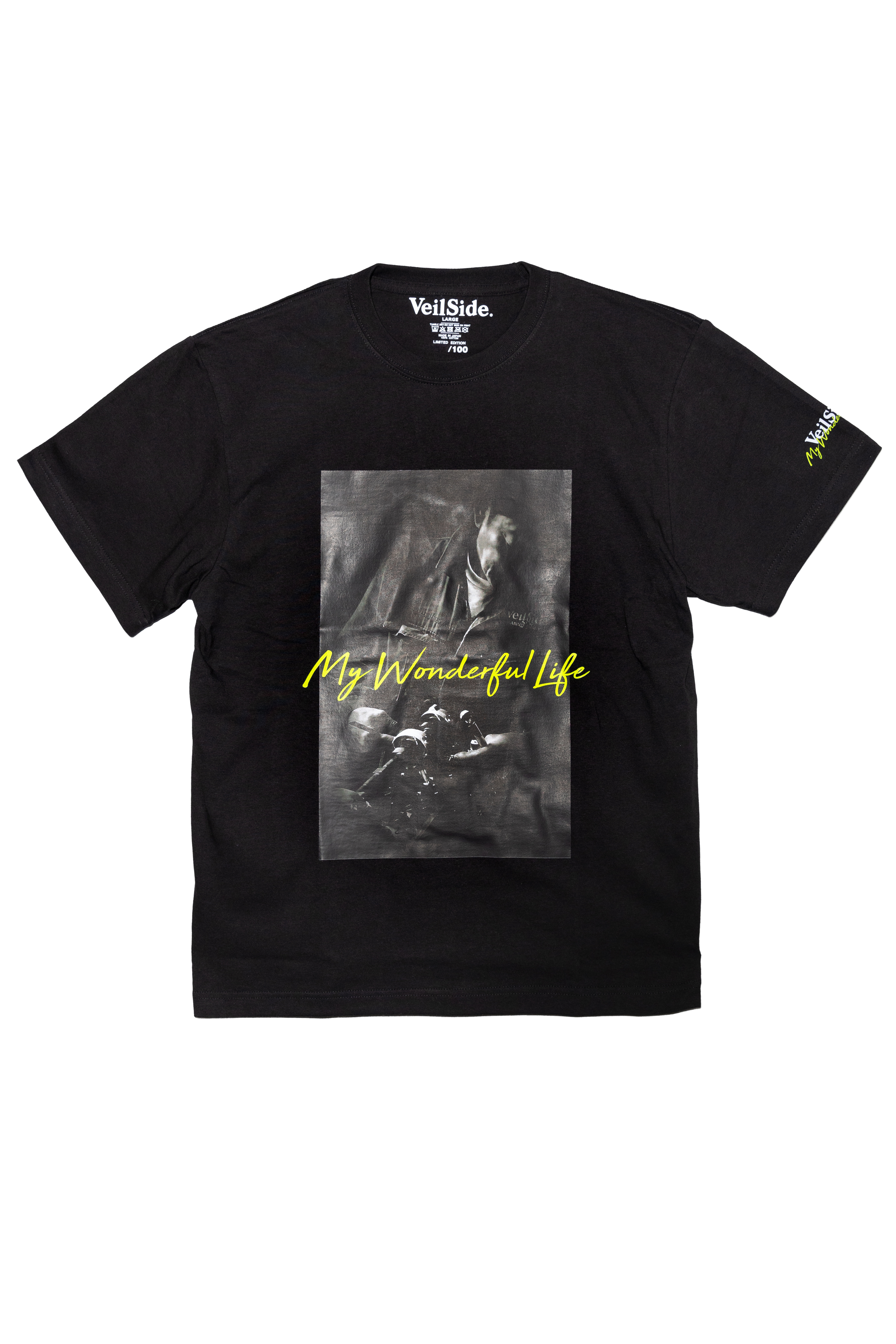 VeilSide横幕さんTシャツ（黒）L size